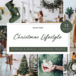 12 x Lightroom Presets, Christmas Lifestyle Presets, Interior Presets, Cold Presets (xmp/acr, dng, lr) C18L05