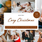 12 x Lightroom Presets, Cozy Christmas Presets, Interior Presets (xmp/acr, dng, lr) X18Z10