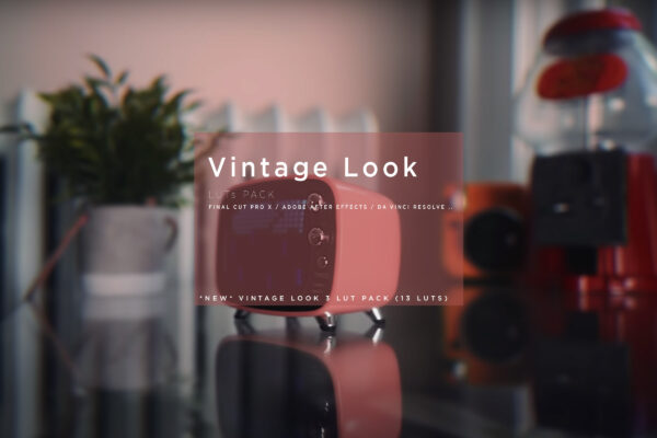 NEW Vintage Look 3 LUT Pack 13 LUTs