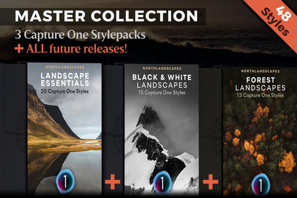 master collection all capture one stylepacks for landscape photography