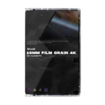 16mm FILM GRAIN – Gói Hạt Phim 16mm Cổ Điển Chuyên Nghiệp (png/mov) F22G66