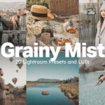 Grainy Mist Lightroom Presets and LUTs – Làm cho ảnh của bạn trông u ám cảm xúc và cổ điển (xmp/acr, cube) B27N69