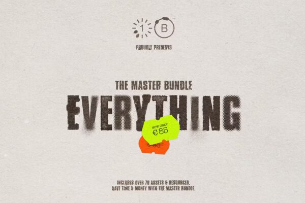 Everything Bundle for Photoshop – Gói Hoàn Hảo Dành Cho Photoshop (atn, psd, png, pat, mp4) H34C64