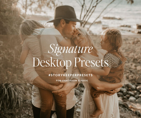 Story Keeper - Signature Desktop Presets – Gói Preset Màu Kem Âm Áp Tự Nhiên và Cảm Giác Hoài Cổ (xmp/acr) S34G12