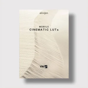 envijon - Cinematic Mobile LUTs – Bộ sưu tập LUT điện ảnh thiết kế riêng để chỉnh sửa trên thiết bị di động (cube) V53H55