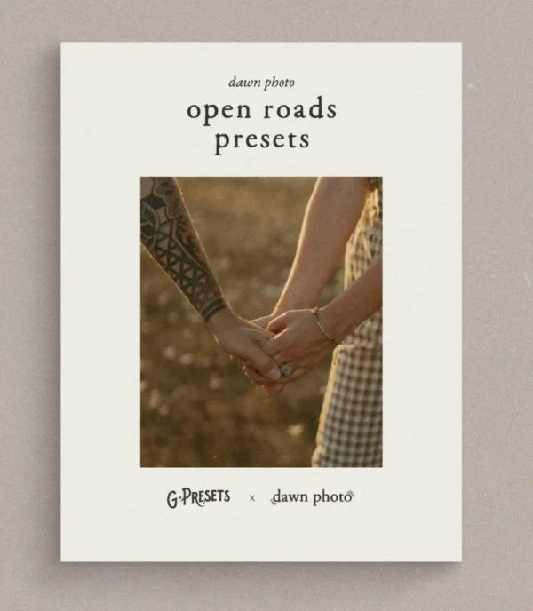 G-Presets - Open Roads Presets by Dawn Photo – Gói preset mang một luồng gió mới — nhẹ nhàng, chậm rãi và vượt thời gian (xmp/acr) L52N74