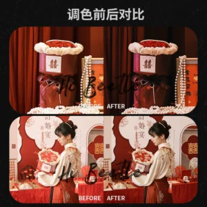 Gói Preset và LUTs Dành Cho Ảnh Chụp Đính Hôn và Phóng Sự Cưới Phong Cách Trung Quốc (xmp/acr, dng, cube) S53Y21 6 goi preset va luts danh cho anh chup dinh hon va phong su cuoi phong cach trung quoc1