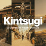 Kintsugi Lightroom Presets LUTs – Gói Presets và LUTs phong cách vàng rực rỡ m lấy cảm hứng từ Kintsugi (xmp/acr, cube) O53Y01