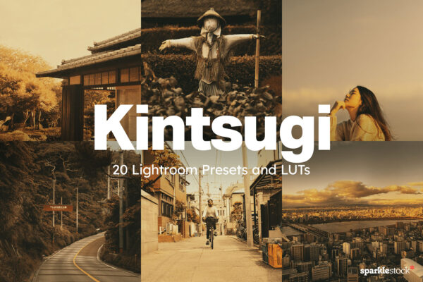 Kintsugi Lightroom Presets LUTs – Gói Presets và LUTs phong cách vàng rực rỡ m lấy cảm hứng từ Kintsugi (xmp/acr, cube) O53Y01