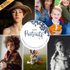 Luxe Portraits Lightroom Presets & AI Tools v2.0 – Bộ Preset Hoàn Hảo Cho Nhiếp Ảnh Gia Đám Cưới và Chân Dung (xmp/acr) K48X12