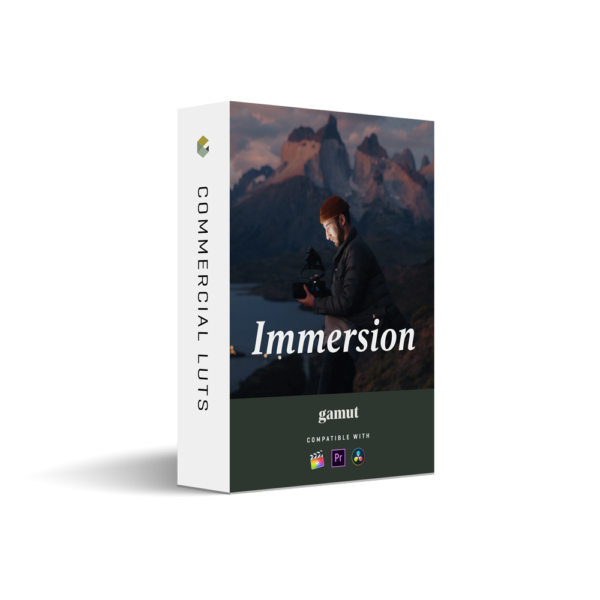 Gamut - Immersion – Gói LUTs mạnh mẽ và điện ảnh (cube) V39B81