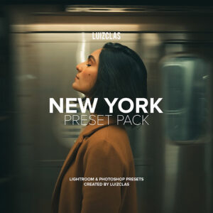 NYC PRESET PACK BY LUIZCLAS – Gói Preset Tone Màu Cam và Xanh Ngọc Dành Cho Chân Dung Có Nền Tối và Chụp Trong Nhà (xmp/acr, dng) C39H69