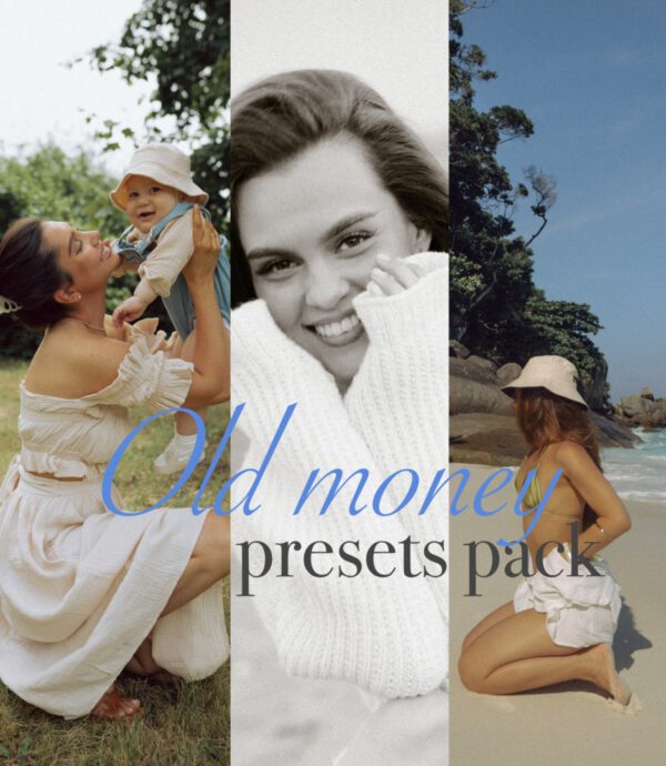 Old Money Presets Pack – Gói Preset Với Màu Sắc Đầy Cảm Xúc Cho Ảnh Của Bạn (xmp/acr, dng) O49P98