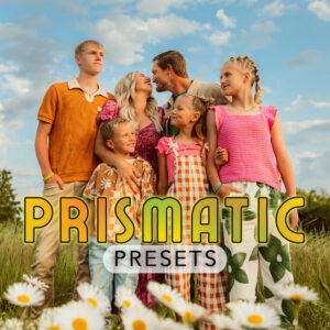 Prismatic Preset Collection – Gói preset phong cách táo bạo & đầy màu sắc và cảm giác phim ảnh dành cho ảnh chân dung gia đình (xmp/acr) C50Y10