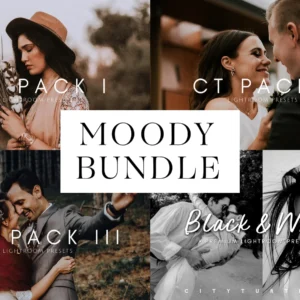 THE MOODY WEDDING BUNDLE - by CityTurtles – Bộ Sưu Tập Preset Dành Cho Ảnh Đám Cưới (xmp/acr, lr, dng) V48H50