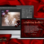 Sweet Soul Studio - Valentine Bundle – Gói bao gồm Actions - Bokeh - Brushes - Overlays  - Textures theo chủ đề Ngày lễ tình nhân (abr, atn, jpg, png) A56T72