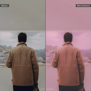 wes anderson inspired lightroom presets pack goi presets phong cach tham my dac trung cua wes anderson 2