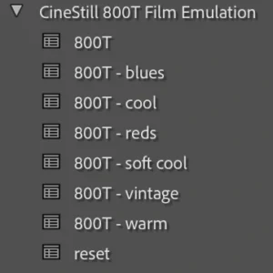cinestill 800t film emulation lightroom preset film is fun preset gia lap film dem an tuong 3