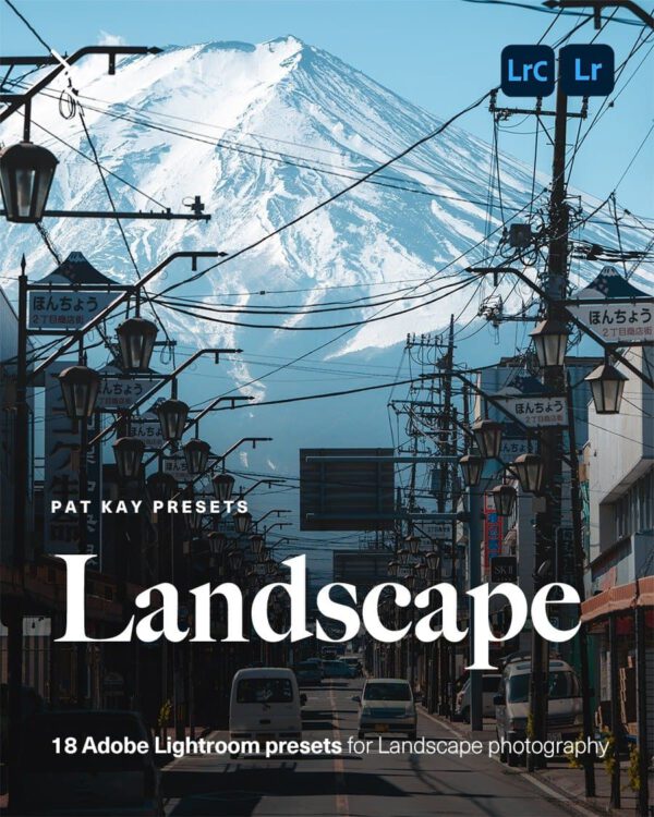 Pat Kay Landscape — Adobe Lightroom Preset Pack – Gói Preset 18 Tone Màu Cho Nhiếp Ảnh Phong Cảnh (xmp/acr) O66C54