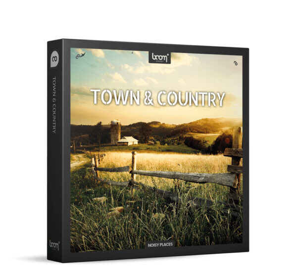 Boom Library - Town & Country – Bộ sưu tập 205 hiệu ứng âm thanh bản quyền diễn ra ở vùng nông thôn (wav) X75Z81