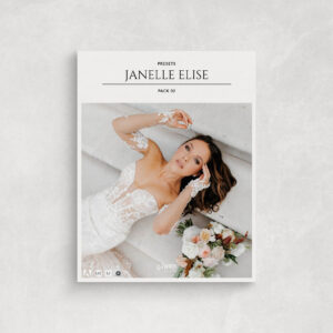 G-Presets Janelle Elise Pack 02 – Gói Presets Mang Tone Màu Tươi Mới Sạch Sẽ và Sống Động Điếm Nhấn Khoảnh Khắc Trong Ngày Cưới