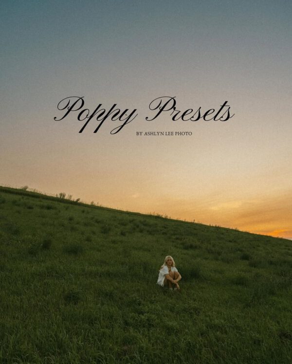 Aslyn Lee - Poppy Presets Complete Pack – Bộ sưu tập Presets màu ấm cúng sống động và thanh lịch (xmp/acr) D87V25