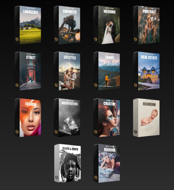 PixImperfect - Preset Power Collection Preset – Combo Preset Gồm 14 Bộ Preset và LUTs Cao Cấp Của JPixImperfect (xmp/acr, dng, lr, cube) A90C66