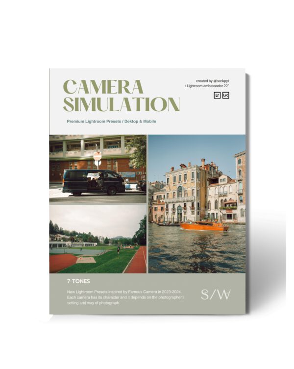Shoot and Wander - CAMERA SIMULATION Collection – Bộ Preset Giả Lập Film GRiii N-zf Q3 FX100VI của Shoot and Wander 2025 (xmp/acr, dng) A90U18