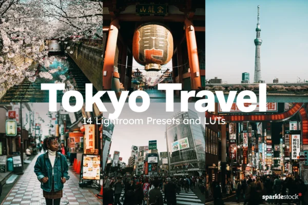 14 Tokyo Travel Lightroom Presets and LUTs – Bộ sưu tập 14 Preset Màu Cine Nhật Bản Cảm Xúc Đến Từ Tokyo (xmp/acr, cube) N91C16