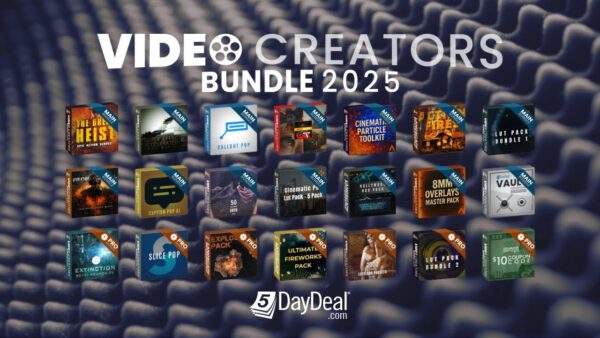 5DayDeal - Video Creators Bundle 2025 – Gói dành cho người sáng tạo video 2025 của 5DayDeal A95C23