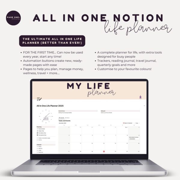 pageonestationery notion work and life template for freelancers mau notion huu ich quan ly cong viec de hon danh cho freelancer