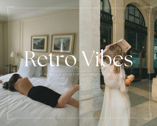 Retro Vibes Lightroom Presets – Bộ sưu tập 25 Preset màu aesthetic fujifilm analog đẹp (xmp/acr, dng) R91T69