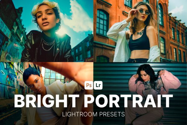 Bright Portrait Lightroom Presets — Bộ sưu tập Preset màu sống động thổi hồn vào ảnh chân dung (xmp/acr, dng) C101D04