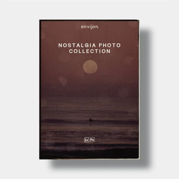 envijon – Nostalgia Photo Collection – Bộ sưu tập Preset mang phong cách hoài niệm và Film Borders + Dust & Scratches + Light Leaks (png, xmp/acr) A99X08