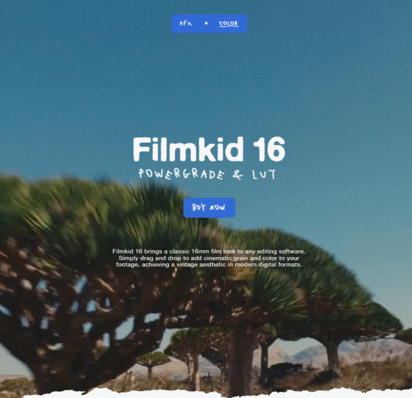Filmkid 16 Powergrade & LUT – Hiệu ứng phim 16mm cổ điển L99A46
