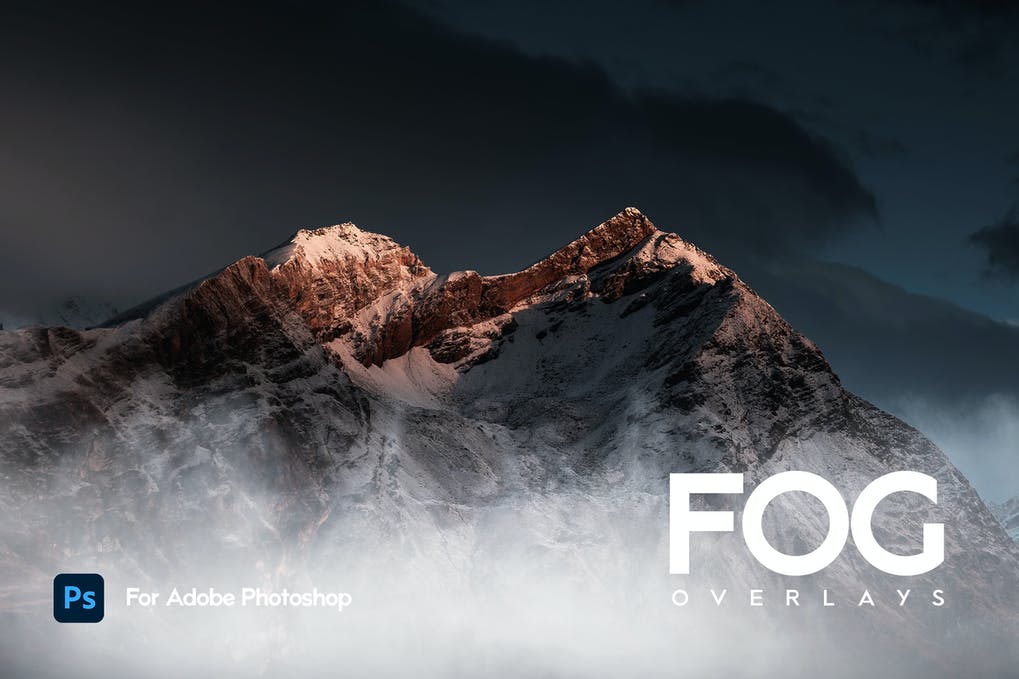 Fog - Ultra Realistic Overlays for Photoshop — Gói Overlays Sương mù siêu thực cho Photoshop (jpg) L101X19