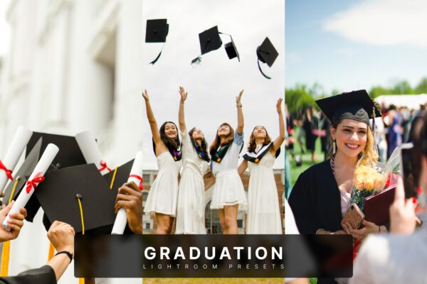 Graduation Lightroom Presets — Bộ sưu tập Preset mang sắc màu của vui nhộn ấm áp (xmp/acr, dng) C103X02