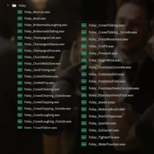 Runaway Vows - The Wedding SFX Pack — Bộ sưu tập Wedding SFX hơn 115 hiệu ứng âm thanh Đám Cưới tuyệt đỉnh (wav) L103X12 8 runaway vows the wedding sfx pack bo suu tap wedding sfx hon 115 hieu ung am thanh dam cuoi tuyet dinh3