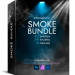 Atmospheric Smoke Overlay & Brushes Bundle — Gói Atmospheric Smoke Lớp Phủ Khói Sương Mù và Các Hiệu Ứng Đặc Biệt Khác (abr, atn, jpg) L106Z41