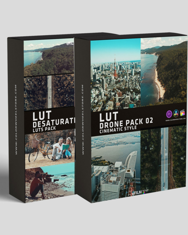 Drone LUTs Bundle — Bộ Sưu Tập LUT Drone Của ColorWheel Store (cube) X106V50