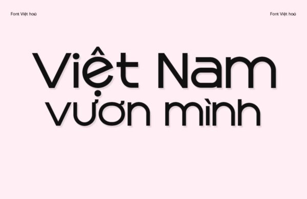Font 1FTV VIP Gunken Việt hóa L105P14