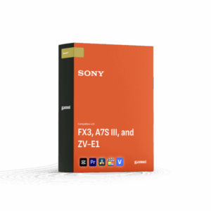 Gamut – BaseLUTs for Sony FX3, A7SIII, and ZV-E1 — Bộ sưu tập LUTs Sony FX3 - A7SIII - và ZV-E1 của Gamut (cube) L106X25