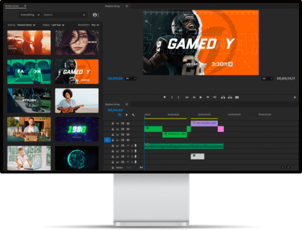 MotionArray Collection Package - Davinci Resolve — Bộ sưu tập Brush Text Animator - Film Frames Transitions - Powe Morph Transitions - Before After Toolkit của MotionArray dành cho Davinci Resolve L107X00