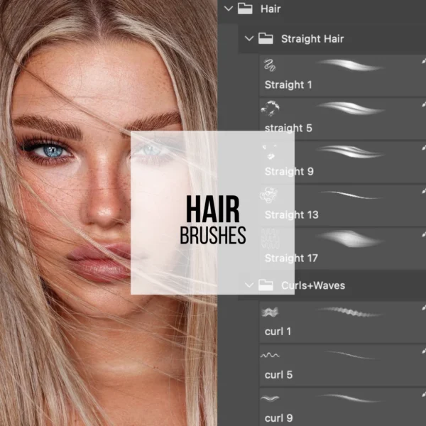 Tamara Williams - Hair Brush — Bộ sưu tập 44 Brush tóc tự nhiên siêu thực dành cho Photoshop của Tamara Williams (abr) A106X69