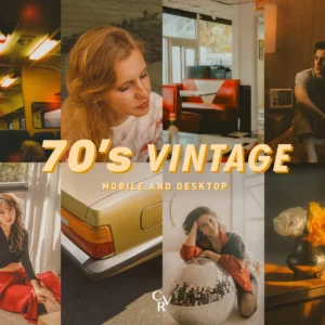70's Vintage Lightroom Presets — Gói Preset Màu Cổ Điển (xmp/acr, dng) R109G34