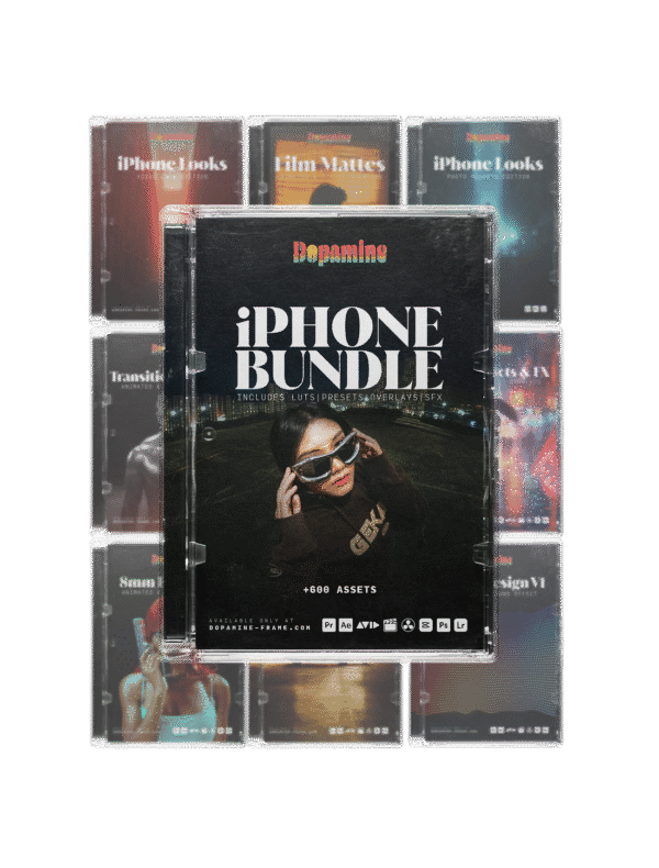 The iPhone Bundle - Dopamine Frame — Bộ sưu tập LUTs dành cho Iphone mang màu sắc điện ảnh ấn tượng (cube) P107X69