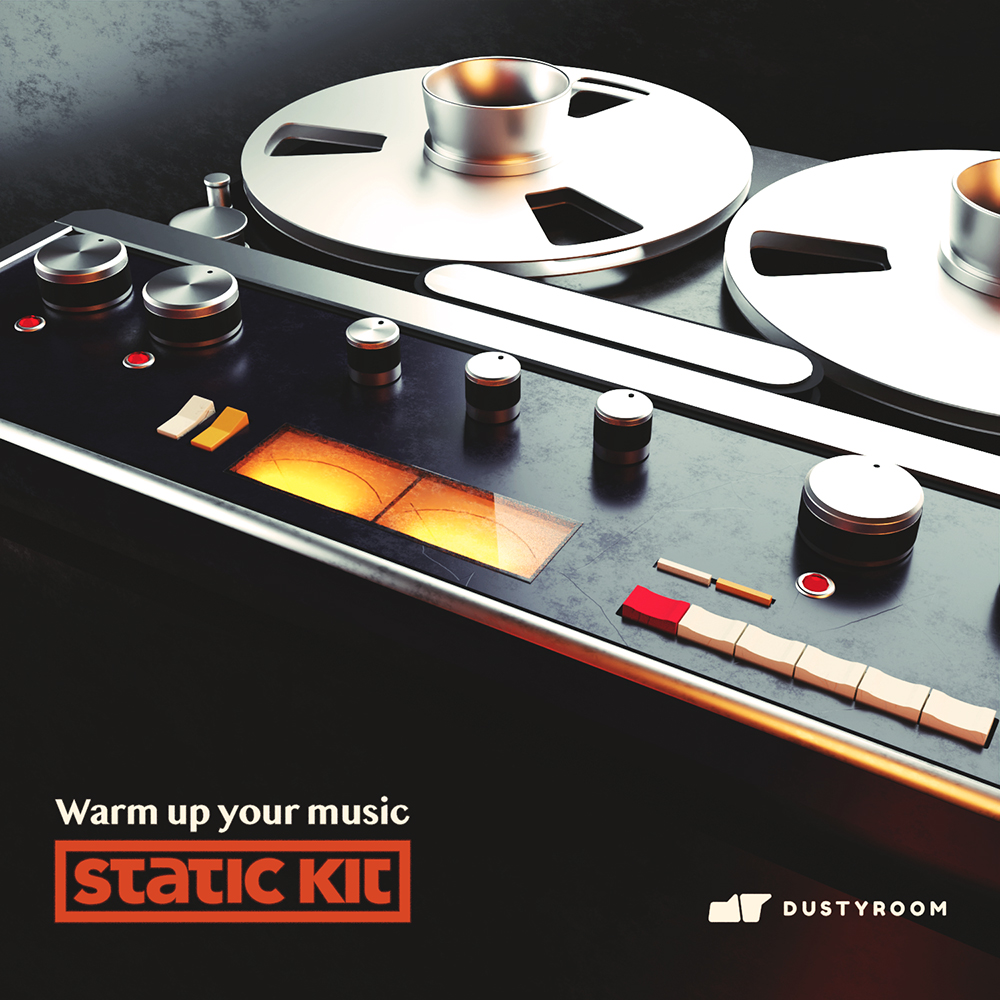 Dustyroom Static Kit — Bộ sưu tập các mẫu tiếng ồn thêm hương vị chân thực (wav) R111V36
