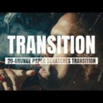 Grunge Paper Distressed Scratches Transitions Final Cut Pro — Mẫu Transitions vết xước cũ kỹ trên giấy Grunge dành cho Final Cut Pro C111T04