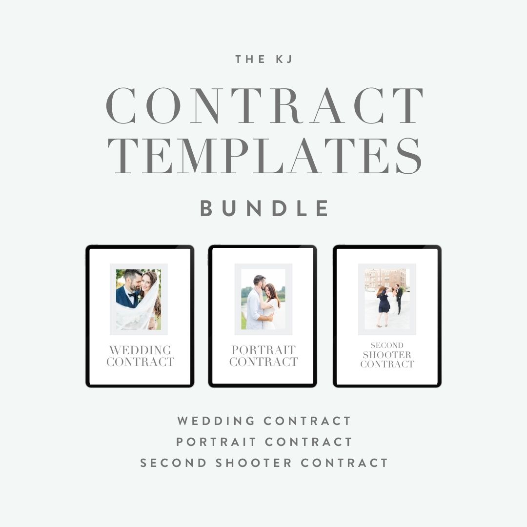 KJ Contract Templates Bundle — Gói mẫu hợp đồng Nhiếp ảnh của Katelyn James O110P57 1 KJ Contract Templates Bundle — Gói mẫu hợp đồng Nhiếp ảnh của Katelyn James O110P57